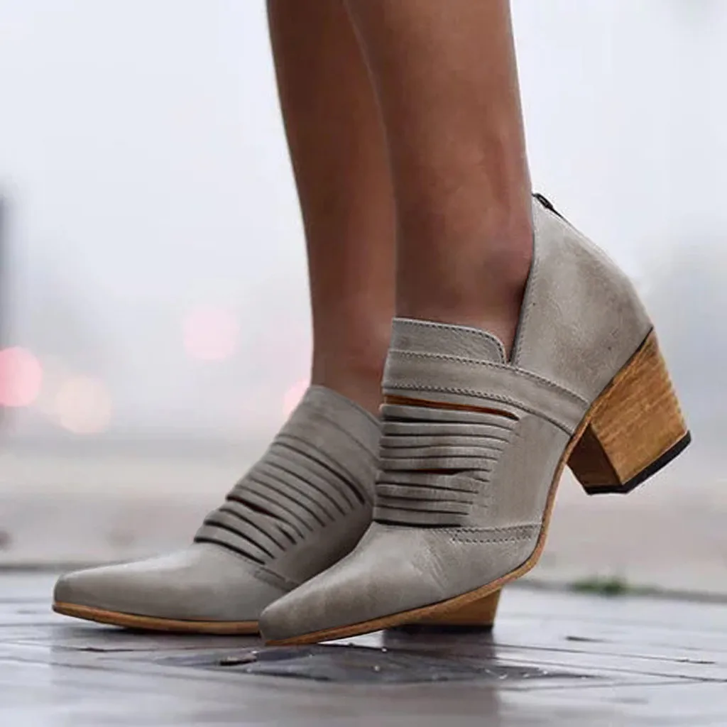 New arrival Hollow Out Ankle Vintage Boot for woman Square Heel Striped Roman Shoes sexy woman high heels chaussures femm
New arrival Hollow Out Ankle Vintage Boot for woman Square Heel Striped Roman Shoes sexy woman high heels chaussures femm