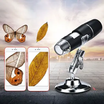 WiFi 1000X Digital Microscope 8-LED Light Magnifier Video Camera For iPhone iOS/Android
WiFi 1000X Digital Microscope 8-LED Light Magnifier Video Camera For iPhone iOS/Android