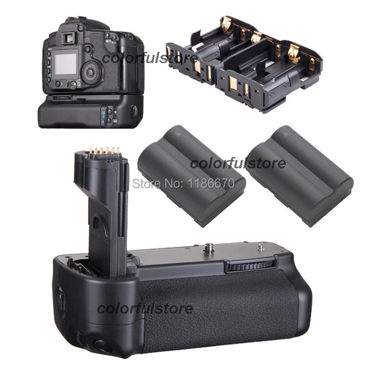 

FreeShip+Track Vertical Battery Hand Handle Grip Holder For Canon EOS 50D 40D 30D 20D DSLR Camera replace BG-E2N+2 x BP-511A 511
