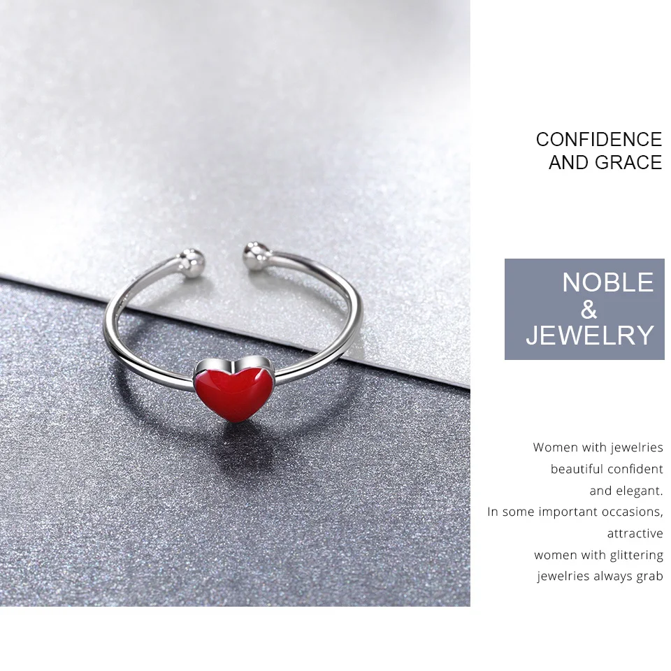 WOSTU Real 925 Sterling Silver Geometric Triangle Open Finger Rings For Women Man Cool Fine Jewelry Adjustable Ring Gift CSR158