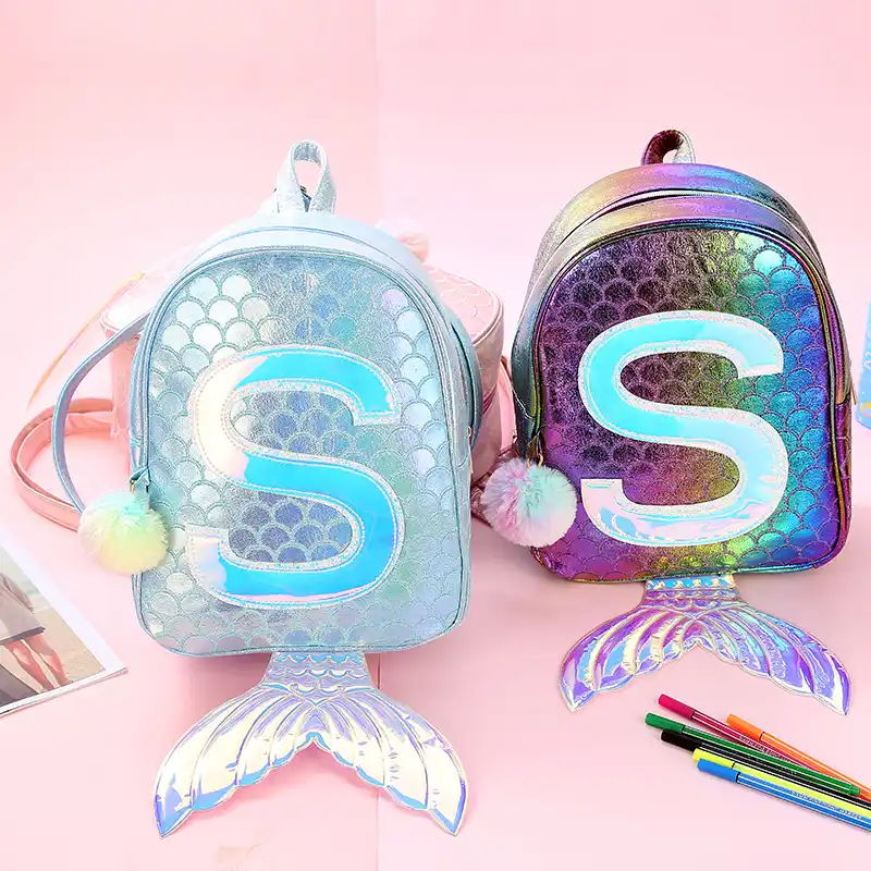 mermaid school bag