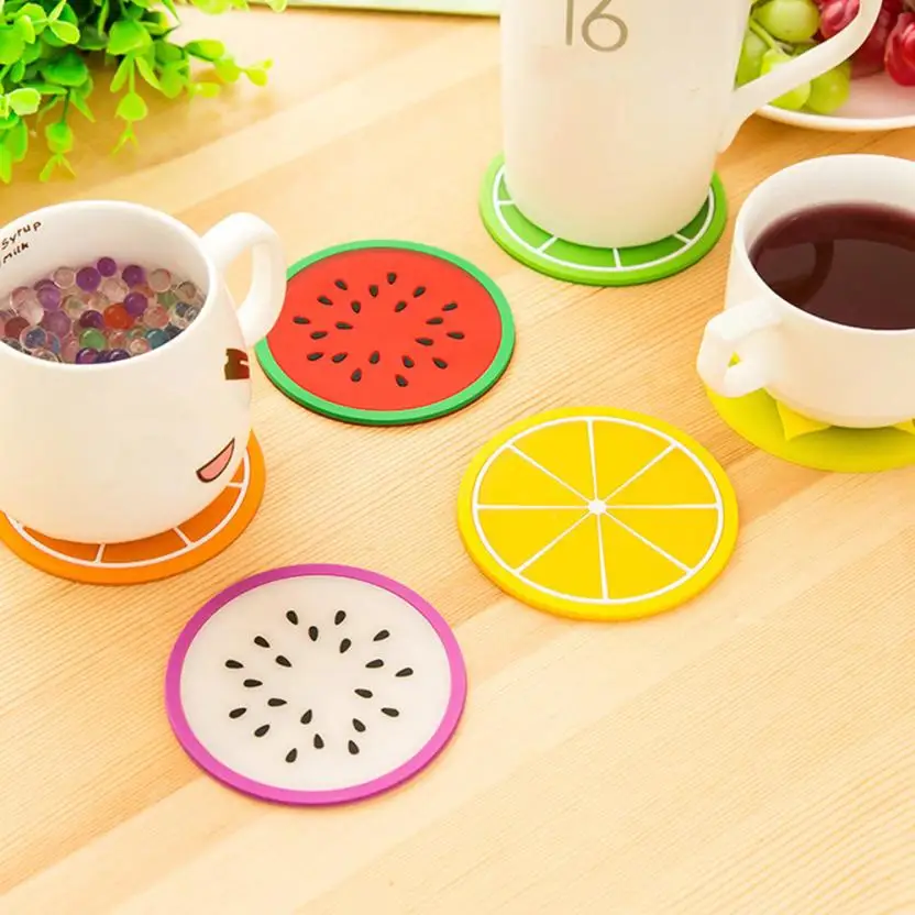 Pads silicone dining table placemats coaster kitchen accessories mat cup bar mug fruit colorful placemats coaster mats D39M5
Pads silicone dining table placemats coaster kitchen accessories mat cup bar mug fruit colorful placemats coaster mats D39M5