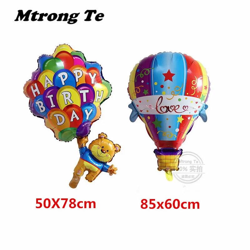 1pcs Bear Print Happy Birthday hot air balloon Foil Helium Balloons Birthday Party Baby Shower Decoration Supplies Kids Toys
1pcs Bear Print Happy Birthday hot air balloon Foil Helium Balloons Birthday Party Baby Shower Decoration Supplies Kids Toys