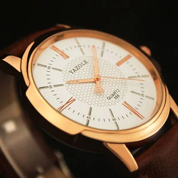 Men's Watch Top Brand Luxury YAZOLE Wrist Watch Sport Watch Men Leather Business Clock Men reloj hombre saat
Men's Watch Top Brand Luxury YAZOLE Wrist Watch Sport Watch Men Leather Business Clock Men reloj hombre saat