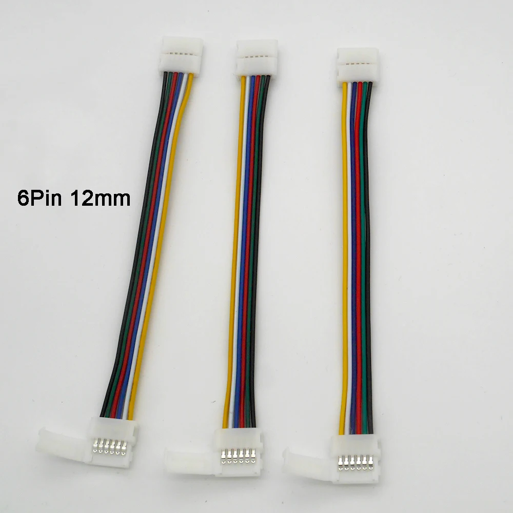 5pcs 2pin 3pin 4pin 5pin 6pin Welding free connector double clip Connector Cable For 3528 5050 RGB RGBW RGBWW LED strip
5pcs 2pin 3pin 4pin 5pin 6pin Welding free connector double clip Connector Cable For 3528 5050 RGB RGBW RGBWW LED strip