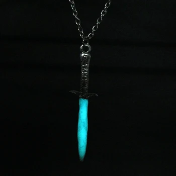 dongsheng Bilbo Baggins Sword Chain Necklace GLOW in the DARK Luminous Sting Sword Pendant For Men Women Jewelry Gift-30
dongsheng Bilbo Baggins Sword Chain Necklace GLOW in the DARK Luminous Sting Sword Pendant For Men Women Jewelry Gift-30