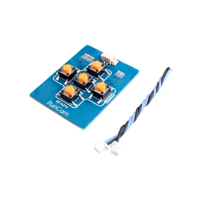 RunCam Key Board w/ 1.25mm 2pin FPV Silicone Cable for Micro Sparrow Micro Swift 2 Camera Replace Spare Part Accs
RunCam Key Board w/ 1.25mm 2pin FPV Silicone Cable for Micro Sparrow Micro Swift 2 Camera Replace Spare Part Accs