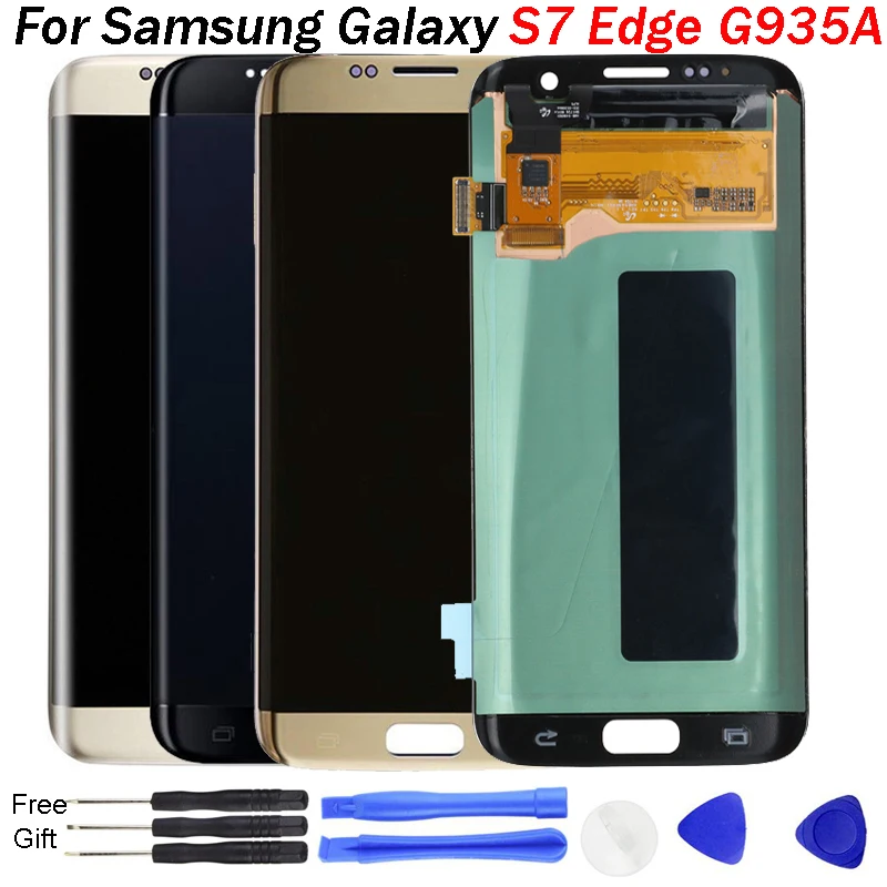 S7 Edge LCD Display For Samsung S7 edge LCD Display G935 G935F Display LCD Screen Touch Digitizer Assembly G935 LCD replacement 
S7 Edge LCD Display For Samsung S7 edge LCD Display G935 G935F Display LCD Screen Touch Digitizer Assembly G935 LCD replacement