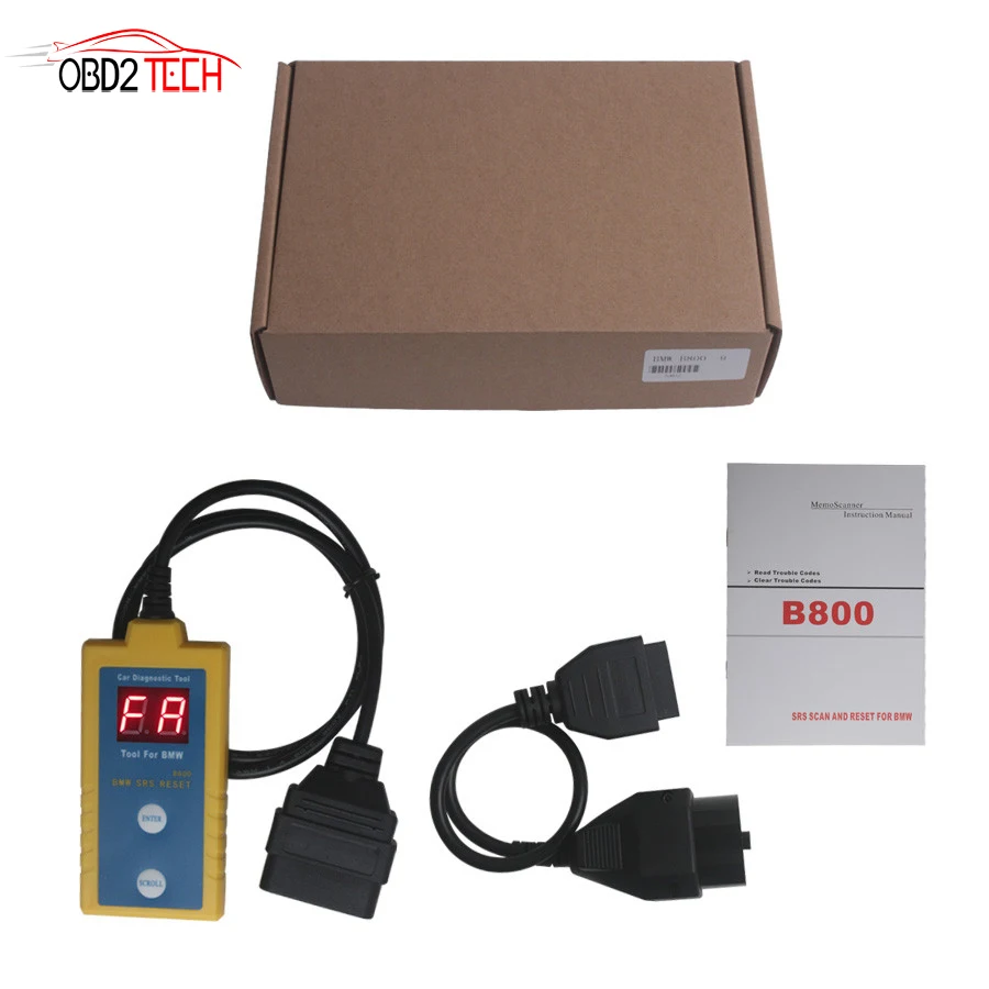 10pcs a lot B800 Auto Airbag Scan Reset Tool OBD2 For BMW B 800 Car Diagnostic Scanner by DHL
10pcs a lot B800 Auto Airbag Scan Reset Tool OBD2 For BMW B 800 Car Diagnostic Scanner by DHL