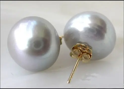 Wholesale price 16new HOT PERFECT ROUND 12-11MM Gray SOUTH SEA GENUINE PEARL EARRING 14K
Wholesale price 16new HOT PERFECT ROUND 12-11MM Gray SOUTH SEA GENUINE PEARL EARRING 14K