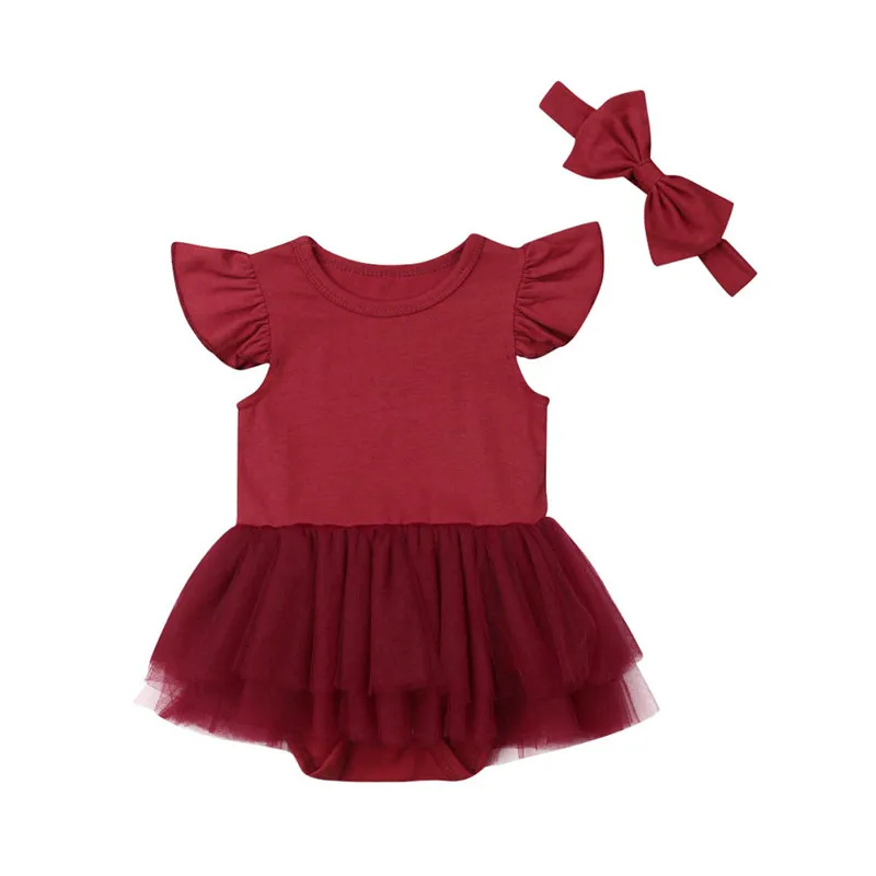0-24M Cute Infant Baby Girl Outfits Clothes Ruffle Sleeve Romper Lace Tulle Tutu Sunsuits Bow Headband 2Pcs Baby Girls Outfits
0-24M Cute Infant Baby Girl Outfits Clothes Ruffle Sleeve Romper Lace Tulle Tutu Sunsuits Bow Headband 2Pcs Baby Girls Outfits