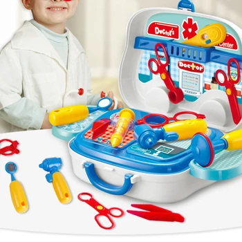 Pretend Play Children Simulation Scissors Doctor Supplies Suitcase Kids Plastic Toy Set Birthday Gift
Pretend Play Children Simulation Scissors Doctor Supplies Suitcase Kids Plastic Toy Set Birthday Gift