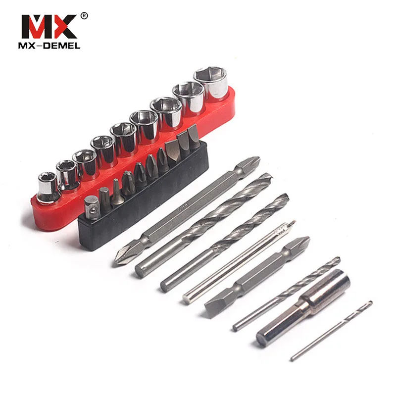 26Pcs/Set Drill Bits Suit For Electric Drill Power Tools Electric Screwdriver Accessories Woodworking Tools
26Pcs/Set Drill Bits Suit For Electric Drill Power Tools Electric Screwdriver Accessories Woodworking Tools