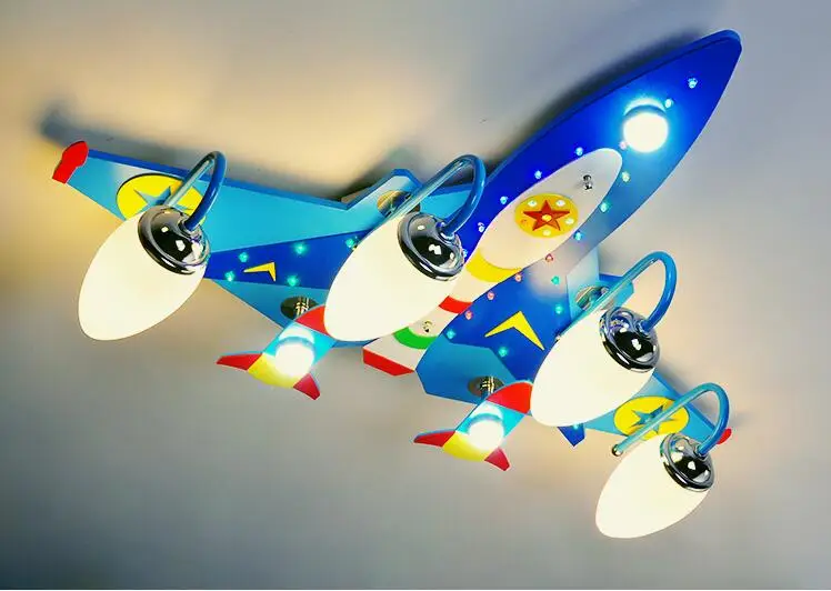 Потолочный светильник светодиодный для мальчиков Dream Jet спальни гостиной