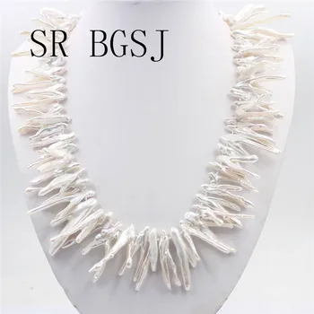 Free Shipping 25-50mm White Branch Biwa Cultured Pearl Knot Silver 925 Clasp Jewelry Necklace 19"
Free Shipping 25-50mm White Branch Biwa Cultured Pearl Knot Silver 925 Clasp Jewelry Necklace 19"