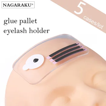 NAGARAKU Eyelash Extension 5PCS Silicone Stand Pallet Pad Lash Tray Holder Tool Clear lash Holder Forehead sticker silica gel
NAGARAKU Eyelash Extension 5PCS Silicone Stand Pallet Pad Lash Tray Holder Tool Clear lash Holder Forehead sticker silica gel