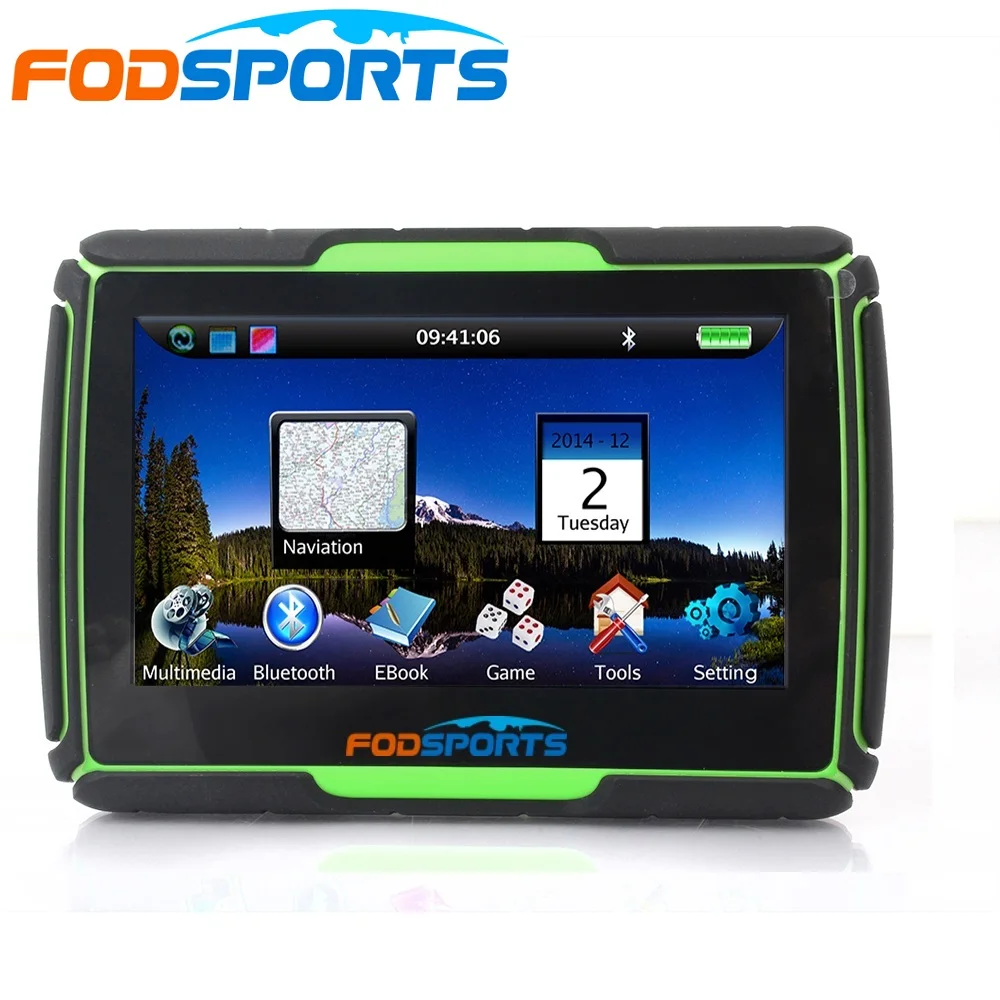 Newest Version 4.3 Inch 8GB Waterproof Moto Bluetooth GPS Navigation for Motorcycle+Free Maps for Most Country
Newest Version 4.3 Inch 8GB Waterproof Moto Bluetooth GPS Navigation for Motorcycle+Free Maps for Most Country