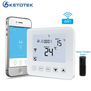 WIFI Smart Thermostat Temperature Controller For Warm Floor Heating Weekly Programmable APP Controls Thermoregulator
WIFI Smart Thermostat Temperature Controller For Warm Floor Heating Weekly Programmable APP Controls Thermoregulator