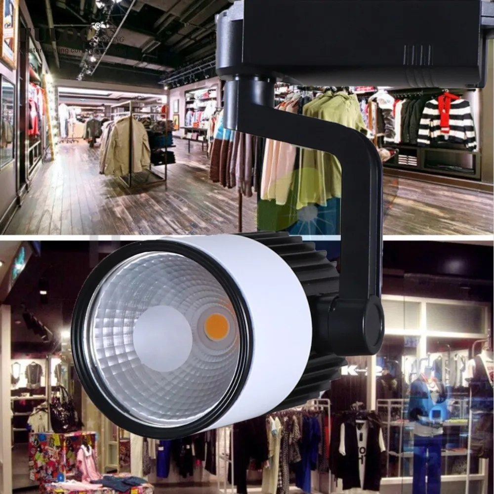 Free shipping 45mil Bridgelux Chips 30W COB Led Tracking Track lamp AC85-265V led track light clothes shop decoration light
Free shipping 45mil Bridgelux Chips 30W COB Led Tracking Track lamp AC85-265V led track light clothes shop decoration light