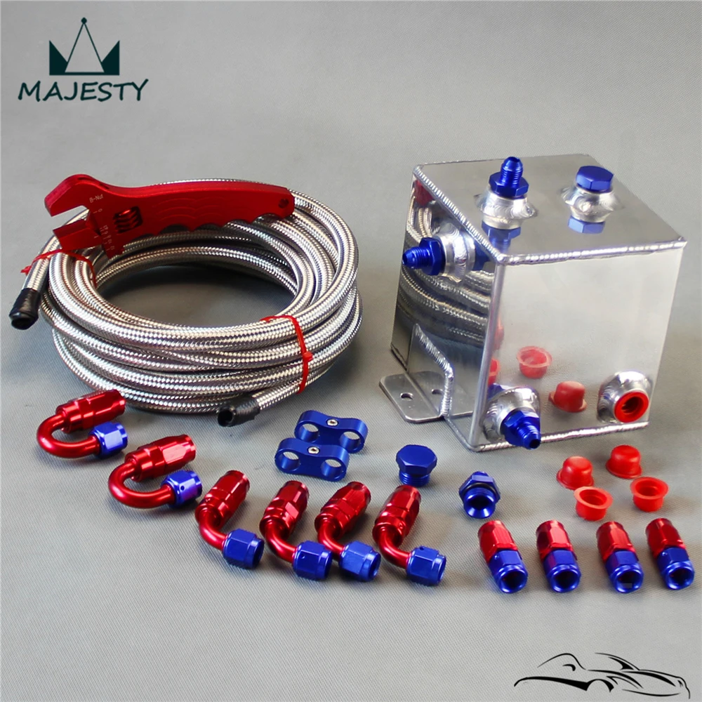 Universal Surge tank polish Fuel cell 2 Litre Swirl Pot System+wrench Spanner Silver
Universal Surge tank polish Fuel cell 2 Litre Swirl Pot System+wrench Spanner Silver