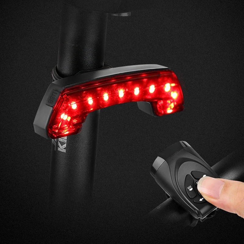 Bike Bicycle Rechargeable Intelligent Wireless Remote Control Turn Signal Rotatable Taillight Safety Warning Light
Bike Bicycle Rechargeable Intelligent Wireless Remote Control Turn Signal Rotatable Taillight Safety Warning Light