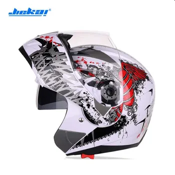 2019 Angel JIEKAI Double lens Motorcycle helmet JK105 ABS Flip Up Helmet Open Face Motorbike helmets Size M L XL XXL
2019 Angel JIEKAI Double lens Motorcycle helmet JK105 ABS Flip Up Helmet Open Face Motorbike helmets Size M L XL XXL