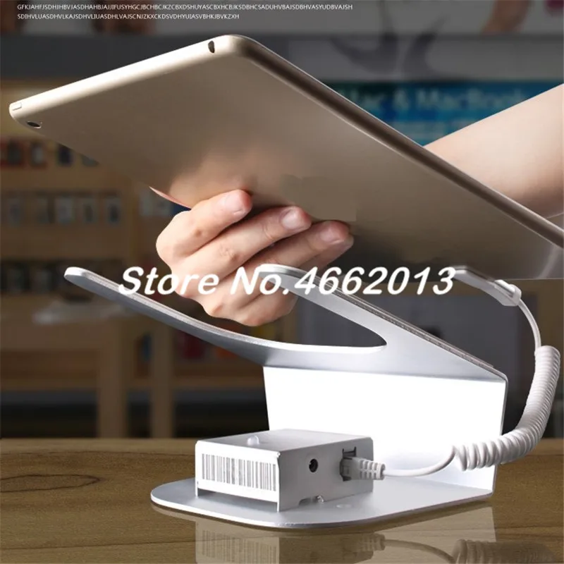 Ipad security display stand tablet holder alarm mount rack devices anti theft for retail shop with charging and alarm funtion
Ipad security display stand tablet holder alarm mount rack devices anti theft for retail shop with charging and alarm funtion