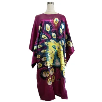 Vintage Purple Female Faux Silk Bath Robe Gown Summer Lounge Looose Sleepwear Print Nightdress Women Sexy Nightgown
Vintage Purple Female Faux Silk Bath Robe Gown Summer Lounge Looose Sleepwear Print Nightdress Women Sexy Nightgown