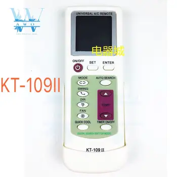 AWO 1PCS New KT-109II Air conditioner Universal remote control for qunda A/C multifunction
AWO 1PCS New KT-109II Air conditioner Universal remote control for qunda A/C multifunction