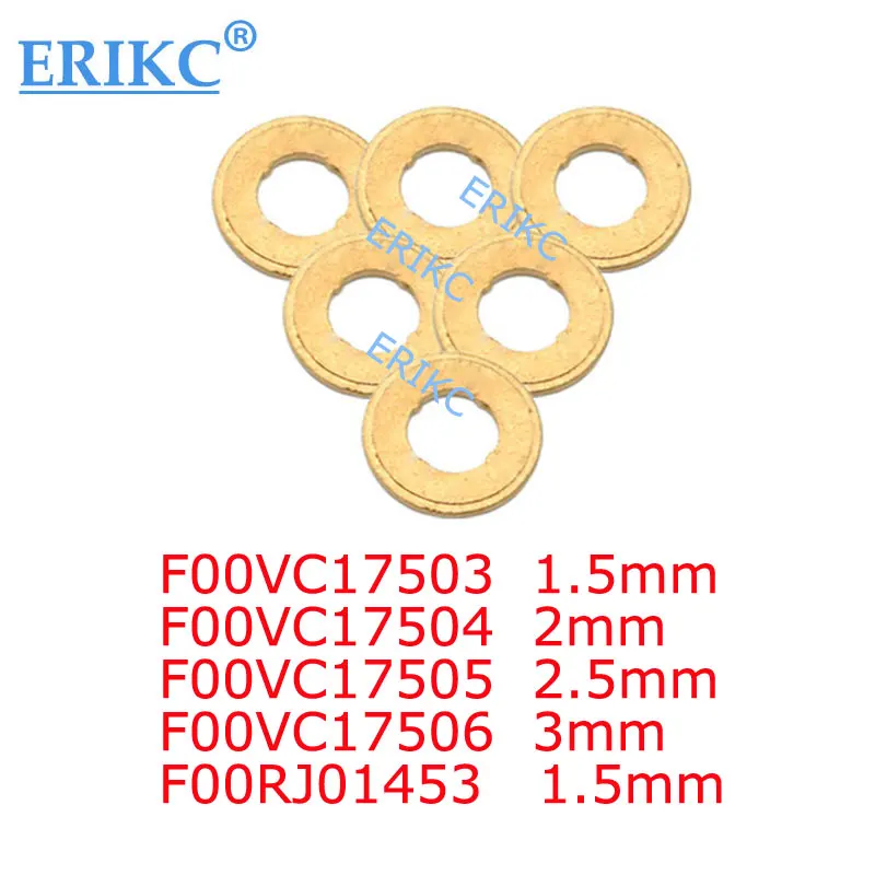 ERIKC F00VC17503 Injector Copper Rings Washers Shims Gasket F00VC17504 Injection Heat Shield F00VC17505 F00RJ01453 F00RJ02175
ERIKC F00VC17503 Injector Copper Rings Washers Shims Gasket F00VC17504 Injection Heat Shield F00VC17505 F00RJ01453 F00RJ02175