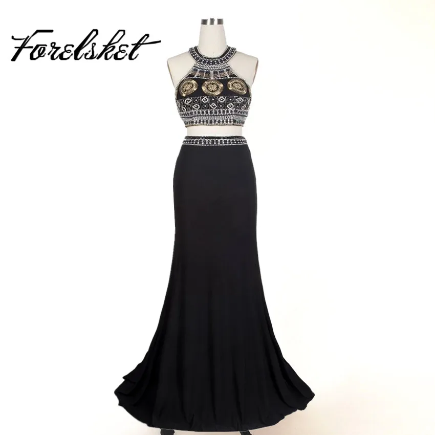 2 Pieces Prom Dresses 2019 long evening dresses halter New Arrival Scoop Beads Crystal Floor Length Long Chiffon Evening Dresses
2 Pieces Prom Dresses 2019 long evening dresses halter New Arrival Scoop Beads Crystal Floor Length Long Chiffon Evening Dresses