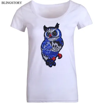 BLINGSTORY Cotton O-neck Summer Tops Embroidery Animal Plus Size Women T Shirt Drop Ship
BLINGSTORY Cotton O-neck Summer Tops Embroidery Animal Plus Size Women T Shirt Drop Ship