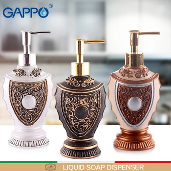 GAPPO Bathroom liquid soap dispensers resin soap pump imported resin Bottles Bathroom kitchen accessories soap dispensers bottle
GAPPO Bathroom liquid soap dispensers resin soap pump imported resin Bottles Bathroom kitchen accessories soap dispensers bottle