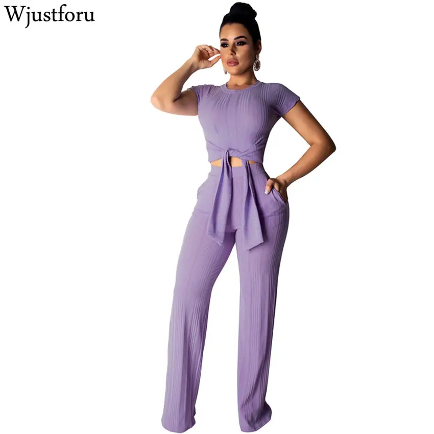 Tsureobe Summer Bandage Knitted Jumpsuit Women Fashion Elegant Short Sleeve Bodysuit Female Casual Wide Leg Jumpsuit Romper Slim
Tsureobe Summer Bandage Knitted Jumpsuit Women Fashion Elegant Short Sleeve Bodysuit Female Casual Wide Leg Jumpsuit Romper Slim
