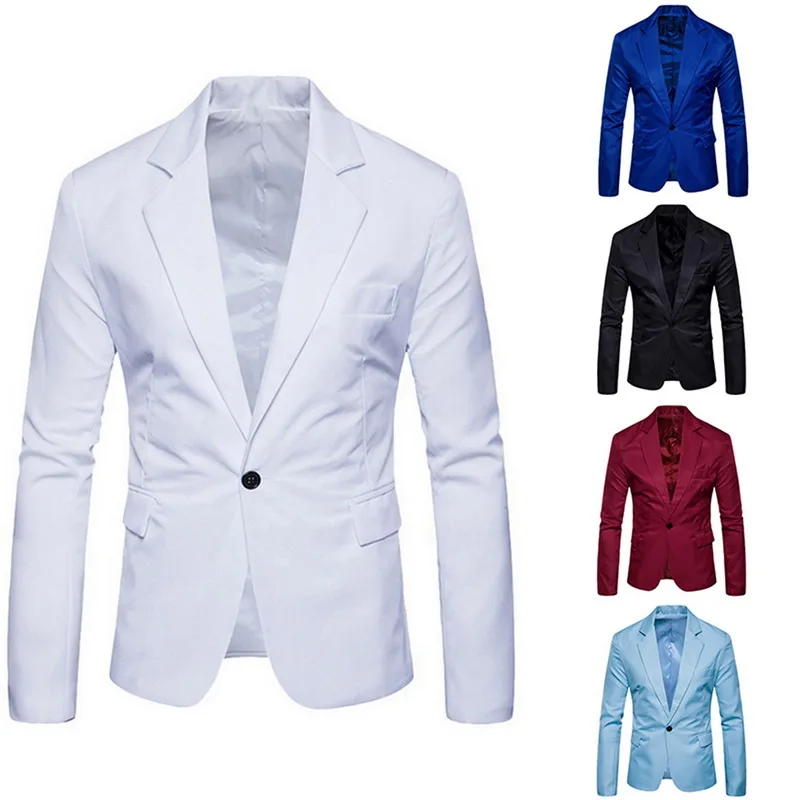 HEFLASHOR 2019 New Men's Solid Color Casual Suit Men's Full Suit Korean Slim Men's New Business Small Suit Single Button Jacket
HEFLASHOR 2019 New Men's Solid Color Casual Suit Men's Full Suit Korean Slim Men's New Business Small Suit Single Button Jacket