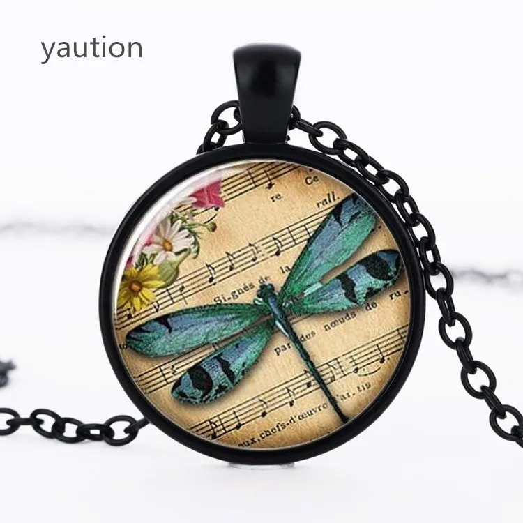Blue Dragonfly music key glass Cabochon necklaces personality retro art picture Pendants Necklace Choker jewelry
Blue Dragonfly music key glass Cabochon necklaces personality retro art picture Pendants Necklace Choker jewelry