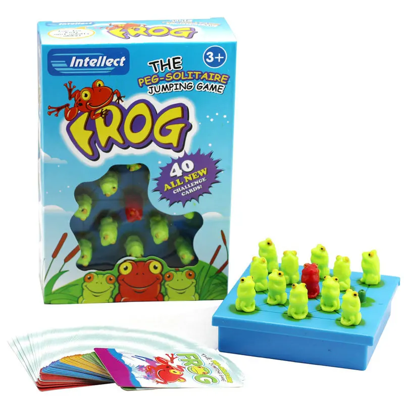 Frog Puzzle Board Game Family/Party/Friends 3-7 Years Old Jumping Game Best Gift for Children Funny Intellect
Frog Puzzle Board Game Family/Party/Friends 3-7 Years Old Jumping Game Best Gift for Children Funny Intellect