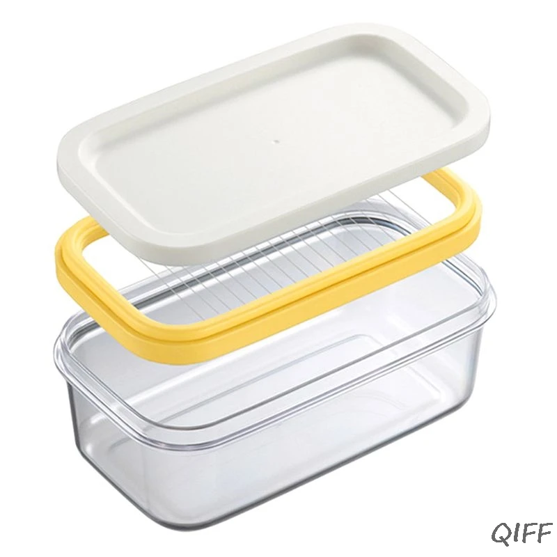 Butter Slicer Cutter Stainless Steel Slicer Bread Cake Cheese Glass Keeper Storage Container Multifunction Kitchen Accessories
Butter Slicer Cutter Stainless Steel Slicer Bread Cake Cheese Glass Keeper Storage Container Multifunction Kitchen Accessories