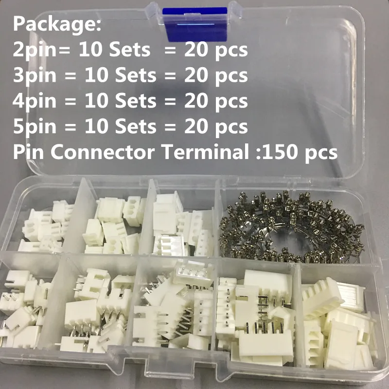 230 pcs XH2.54 2 p 3 p 4 p 5 pin 2.54mm Passo Terminal Kit/habitacao/Header Pin Kits de Conectores Adaptador XH JST Fio Conector 
230 pcs XH2.54 2 p 3 p 4 p 5 pin 2.54mm Passo Terminal Kit/habitacao/Header Pin Kits de Conectores Adaptador XH JST Fio Conector