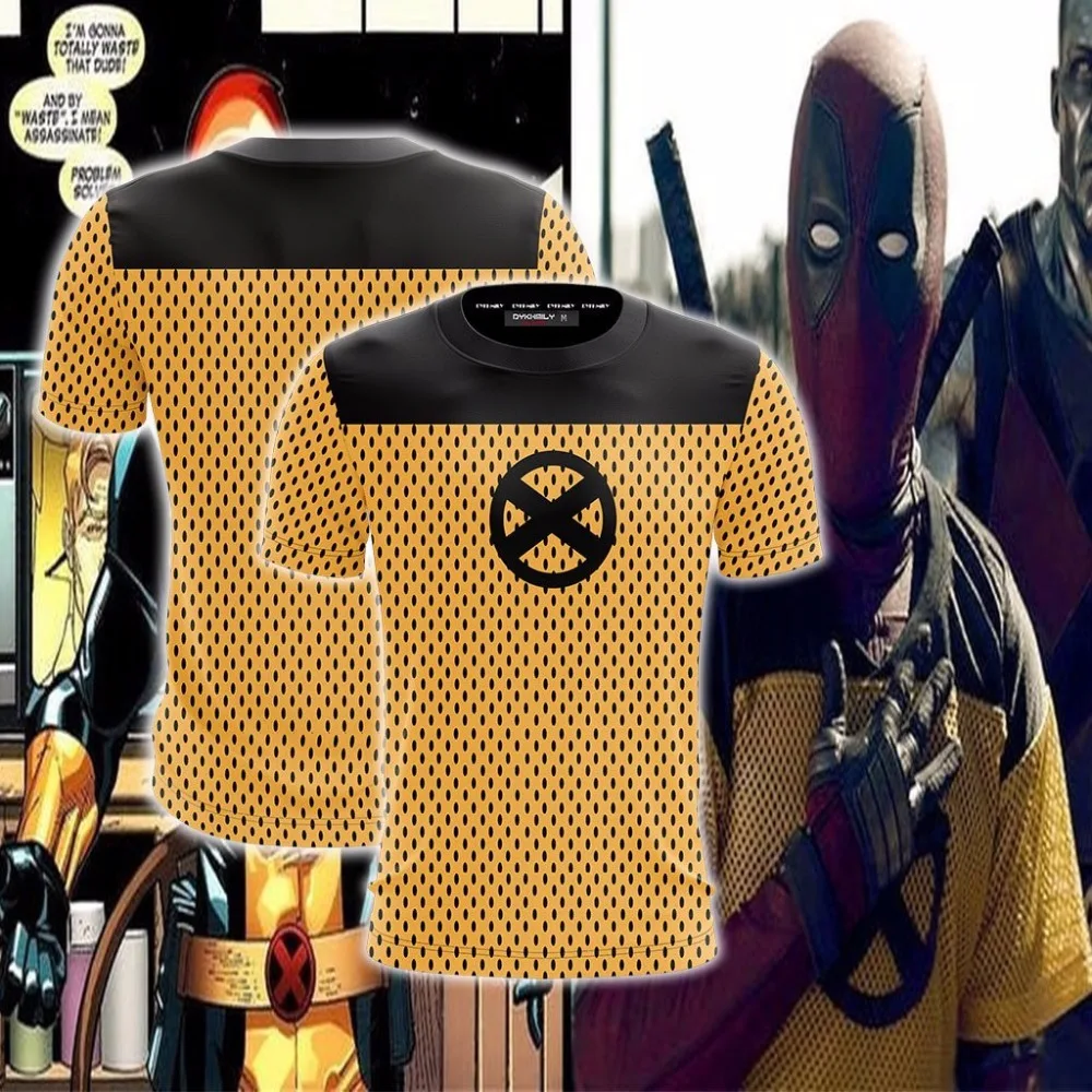 BIANYILONG 2019 New Summer Casual Short Sleeve Tops&Tees Deadpool 2 Cosplay Unisex 3D T-shirt
BIANYILONG 2019 New Summer Casual Short Sleeve Tops&Tees Deadpool 2 Cosplay Unisex 3D T-shirt