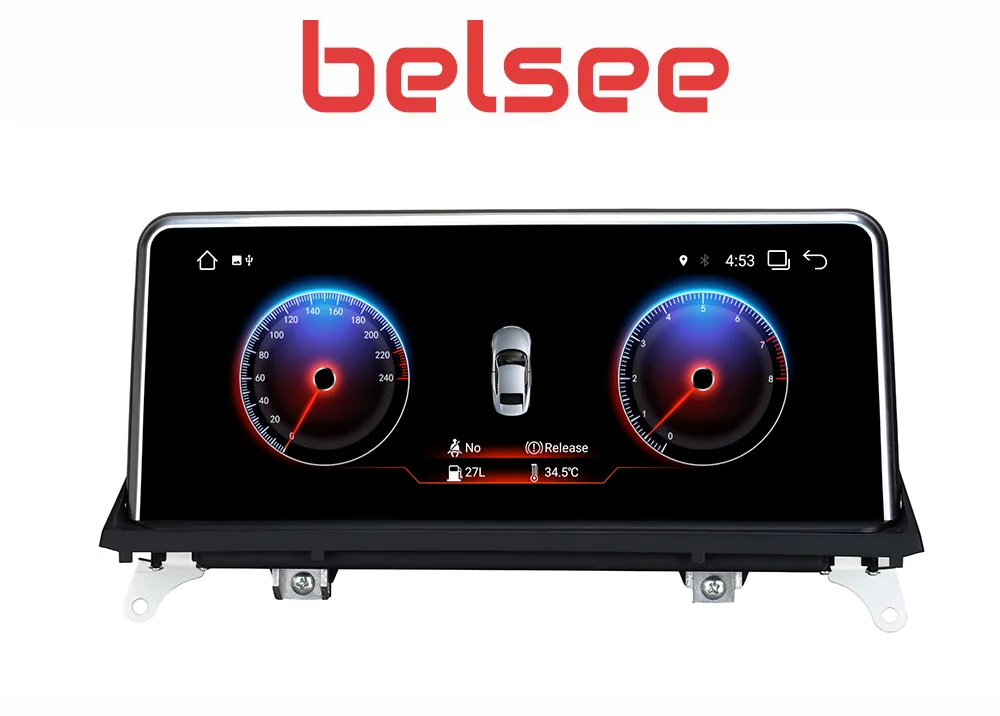 Belsee PX6 10.25" Android 8.1 Ram 2G Car Multimedia GPS Navigation System Radio Auto Stereo for BMW X5 F15 E70 X6 E71 2007-2017
Belsee PX6 10.25" Android 8.1 Ram 2G Car Multimedia GPS Navigation System Radio Auto Stereo for BMW X5 F15 E70 X6 E71 2007-2017