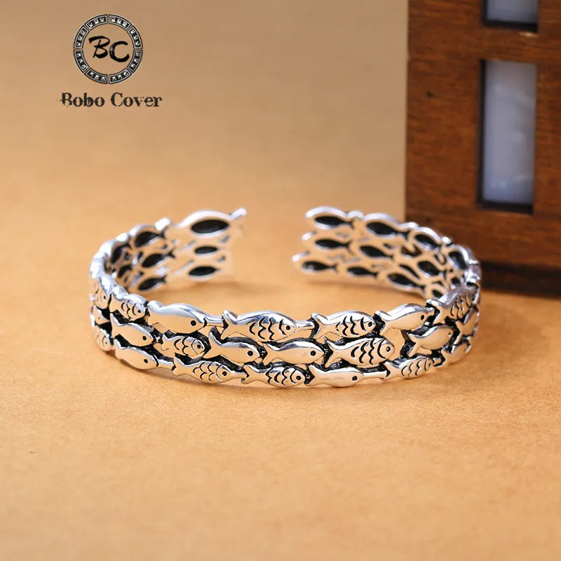 Designer Silver Plated Fashion Cute Fish Opening bracelets & bangle Female Charm Creative fish Bracelets for Girl Jewelry homme
Designer Silver Plated Fashion Cute Fish Opening bracelets & bangle Female Charm Creative fish Bracelets for Girl Jewelry homme