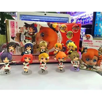 10 Pcs/set LoveLive!School Idol Project Apron Dress Kousaka Honoka Minami Kotori Sonoda Umi Q-version Action Figure Toy P517
10 Pcs/set LoveLive!School Idol Project Apron Dress Kousaka Honoka Minami Kotori Sonoda Umi Q-version Action Figure Toy P517
