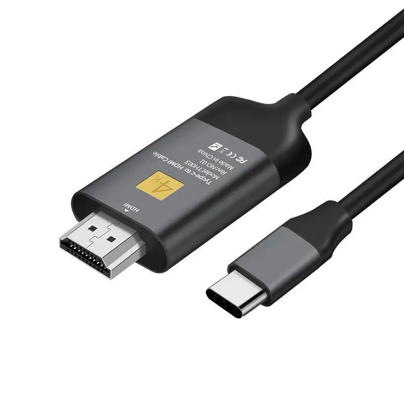 Кабель для подключения сотового телефона с разъемами типа c и Hdmi Hd 2 м |