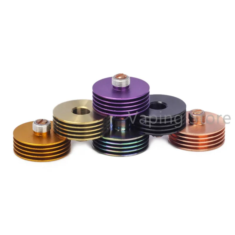 22mm Diameter Stainless Steel Finned 510 Thread Heat Sink Adapter for 510 Thread Rebuildable Tank Atomizers
22mm Diameter Stainless Steel Finned 510 Thread Heat Sink Adapter for 510 Thread Rebuildable Tank Atomizers