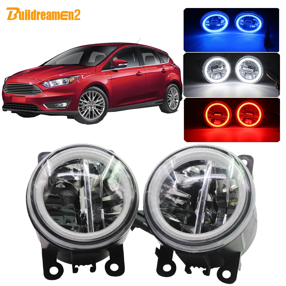 Buildreamen2 Car Styling H11 LED Bulb Fog Light 4000LM Angel Eye DRL Daytime Running Light 12V For Ford Focus MK2 MK3 2004-2015
Buildreamen2 Car Styling H11 LED Bulb Fog Light 4000LM Angel Eye DRL Daytime Running Light 12V For Ford Focus MK2 MK3 2004-2015