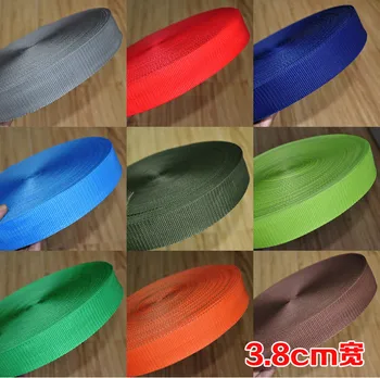 15meters Size 3.8cm 9 Colors High Quality Polyester Fiber Backpack Twill Tape Sewing For Packing DIY Accessories 
15meters Size 3.8cm 9 Colors High Quality Polyester Fiber Backpack Twill Tape Sewing For Packing DIY Accessories