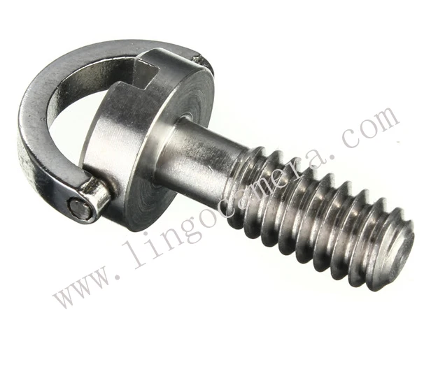 LL1471 1/4" Captive 1/4" D-Ring Hinged Screw for DSLR Camera Tripod Quick Release Plate
LL1471 1/4" Captive 1/4" D-Ring Hinged Screw for DSLR Camera Tripod Quick Release Plate