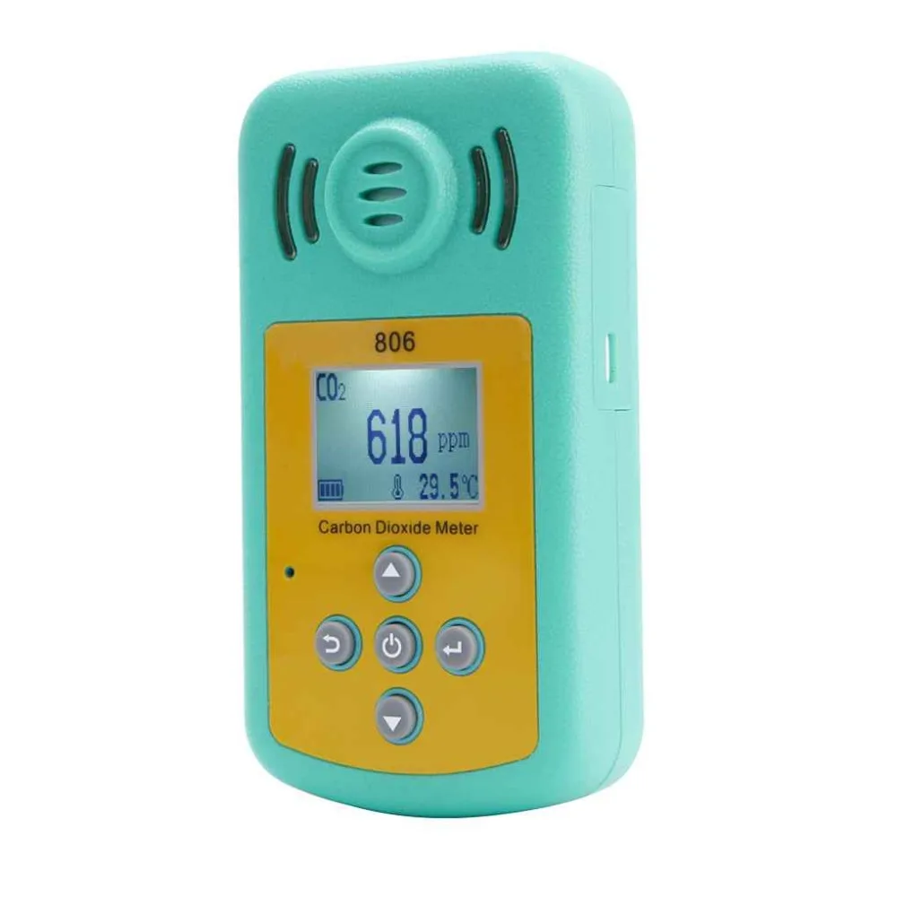 Carbon Dioxide Tester High Precision Air Quality Analyzer Portable CO2 Detector Temperature Meter
Carbon Dioxide Tester High Precision Air Quality Analyzer Portable CO2 Detector Temperature Meter