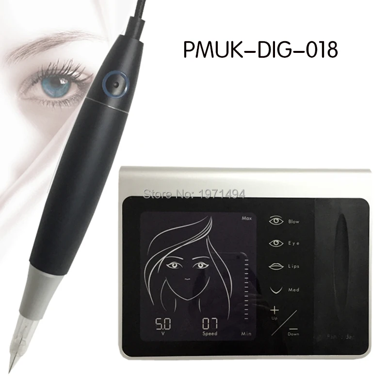 OEM logo Black digital permanent makeup panel tattoo machine device kit eyebrow/lips/eyeliner/MTS pen machine 10pcs needles
OEM logo Black digital permanent makeup panel tattoo machine device kit eyebrow/lips/eyeliner/MTS pen machine 10pcs needles
